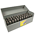 C.H. Hanson Heavy Duty Steel Hand Stamp Sets, 1/4 in, 0 thru 9; A thru Z 1 thumbnail image