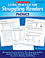 Scholastic Extra Practice For Struggling Readers: Phonics