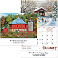 Country Memories Stapled Calendar