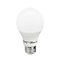 Euri A19 3000 Series LED Light Bulbs, Dimmable, 800 Lumens, 9 Watt, 2700K/Soft White, Pack Of 12 Bulbs