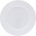 Classicware WNA Comet Heavyweight Plastic White Plates - 9" Diameter Plate - Polystyrene, Plastic - Disposable - White - 180 Piece(s) / Carton 1 thumbnail image