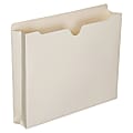 SKILCRAFT® Manila Double-Ply Tab Expanding File Jackets, 2" Expansion, Letter Size Paper, 8 1/2" x 11", 30% Recycled, Box Of 50 1 thumbnail image