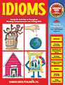 Barker Creek Grammar Activity Book, Idioms, Grades 1 To College