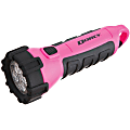 Dorcy 55 Lumen Floating Pink Flashlight - AA - Rubber - Pink