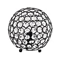 Elegant Designs Crystal Ball Table Lamp, 8"H, Restoration Bronze 1 thumbnail image