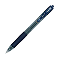 Pilot G2 Retractable Gel Pens, Fine Point, 0.7 mm, Clear Barrels, Navy Ink, Pack Of 12 Pens