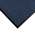 M+A Matting WaterHog Squares Classic Floor Mat, 3' x 10', Navy