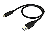 StarTech.com 0.5 m USB to USB C Cable - M/M - USB 3.1 (10Gbps) - USB A to USB C Cable - USB 3.1 Type C Cable