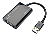 Eaton Tripp Lite Series USB 3.0 to VGA Adapter SuperSpeed 512MB SDRAM 2048x 1152 1080p - External video adapter - U344001VGA 1 thumbnail image