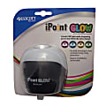 Westcott iPoint Glow Color-Changing Pencil Sharpener, 6-3/8"H x 3-3/8"W x 5-15/16"D 1 thumbnail image
