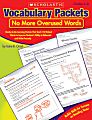 Scholastic Vocabulary Packet: No More Overused Words