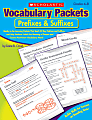 Scholastic Vocabulary Packet: Prefixes And Suffixes