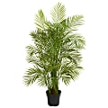 Nearly Natural Areca Palm 66”H Artificial Tree With Pot, 66”H x 14”W x 14”D, Green