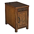 Office Star Fairbanks Chair Side Table, 24-1/4”H x 15”W x 24”D, Oak 1 thumbnail image