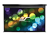 Elite Screens Manual Series M94UWX - Projection screen - ceiling mountable, wall mountable - 94" (94.1 in) - 16:10 - Matte White