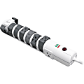 Compucessory Rotating 8-Outlet Surge Protector, 6' Cord, White, CCS25664 1 thumbnail image