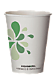 Highmark® ECO Compostable Hot Coffee Cups, 12 Oz, White, Pack Of 500 1 thumbnail image