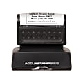 ACCU-STAMP® 50% Recycled PRO Pre-Inked Stamp With Microban®, 1 3/16" x 2" Impression 1 thumbnail image