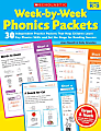 Scholastic Week-By-Week Phonics Packets