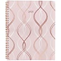 Cambridge® Customizable Weekly/Monthly Planner, 8-1/2" x 11", Cascade, January To December 2021, 1474-905