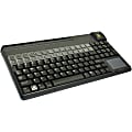 CHERRY SPOS Biometric Keyboard - 106 Keys - QWERTY Layout - 28 Relegendable Keys - Fingerprint Sensor, Magnetic Stripe Reader - USB - Black 1 thumbnail image