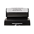 ACCU-STAMP® 50% Recycled PRO Pre-Inked Stamp With Microban®, 1 3/4" x 3 3/4" Impression 1 thumbnail image