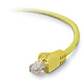 Belkin High Performance Cat. 6 Network Patch Cable - RJ-45 Male - RJ-45 Male - 4.92ft - Yellow