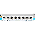 HPE 5400R 8-port 1/2.5/5/10GBASE-T PoE+ with MACsec v3 zl2 Module - For Data Networking - 8 x RJ-45 10GBase-T LAN - Twisted Pair10 Gigabit Ethernet - 10GBase-T - 10 Gbit/s - 1 Pack