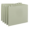 Smead® A-Z Pressboard File Guides, 1/5 Cut, Letter Size, 100% Recycled, Green, Set Of 25 1 thumbnail image