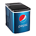 Pepsi 120W Portable Compact Ice Maker With Built-in Bottle Opener, Blue 1 thumbnail image