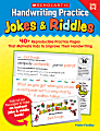 Scholastic Handwriting Practice: Jokes & Riddles