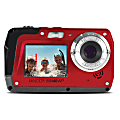 Minolta MN40WP 48.0-Megapixel Waterproof Digital Camera, Red 1 thumbnail image