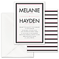 Custom Wedding & Event Invitations With Envelopes, Double-Lined Border, 5" x 7", Box Of 25 Invitations