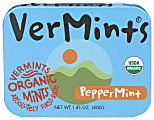 VerMints Organic Breath Mints, Peppermint, 1.41 Oz, Total Qty 6 1 thumbnail image