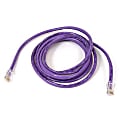 Belkin Cat.6 UTP Patch Cable - RJ-45 Male Network - RJ-45 Male Network - 6ft - Purple 1 thumbnail image