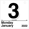 AT-A-GLANCE® "Today Is" Daily Wall Calendar Refill, 6" x 6", January to December 2022, K150 1 thumbnail image