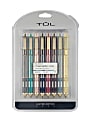 TUL® GL Series Retractable Gel Pens, Medium Point, 0.8 mm, Assorted Barrel Colors With Starburst Pattern, Assorted Metallic Inks, Pack Of 8 Pens 1 thumbnail image