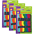 Creativity Street Embroidery Thread Skeins, Assorted Colors, 24 Skeins Per Pack, Set Of 3 Packs 1 thumbnail image