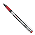 FORAY® Porous Point Pen, Fine Point, 0.5 mm, Silver Barrel, Red Ink