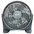 Optimus Turbo High-Performance 3-Speed Air Circulator, 24" x 22", Gray 1 thumbnail image