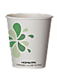 Highmark® ECO Compostable Hot Coffee Cups, 10 Oz, White, Pack Of 500
