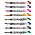 FORAY® Liquid Porous Point Pens, 0.8 mm, Fine Point, Silver Barrel, Assorted Ink, Pack Of 8 1 thumbnail image