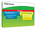 Intuit® QuickBooks® Desktop Pro 2019 With Enhanced Payroll, Disc 1 thumbnail image
