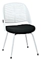Ave Six Tyler Visitor Chair, Black/White