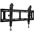 SANUS VXT7 Wall Mount for TV, Flat Panel Display - Black - Height Adjustable - 40" to 110" Screen Support - 300 lb Load Capacity