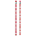 Amscan Valentine's Day Heart Pencil Favors, Wood, 7-1/2”, Red/White/Pink. 24 Pencils Pack, Set Of 3 Packs 1 thumbnail image