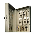 STEELMASTER® 28-Key Hook-Style Key Cabinet With Combination Lock, Sand