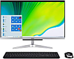 Acer® Aspire C 24 C24-963 All-In-One Refurbished Desktop, 23.8" Screen, Intel® Core™ i5, 12GB Memory,  256GB Solid State Drive/1TB Hard Drive, Windows® 10, DQ.BERAA.003 1 thumbnail image