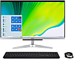 Acer® Aspire C 24 C24-963 All-In-One Refurbished Desktop, 23.8" Screen, Intel® Core™ i5, 12GB Memory,  256GB Solid State Drive/1TB Hard Drive, Windows® 10, DQ.BERAA.003