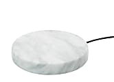 Eggtronic Marble Wireless Charging Pad For Qi-Enabled Devices, 10W, White, MPWH10 1 thumbnail image